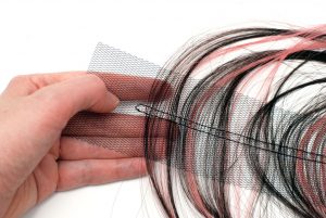 Folding self-made weft