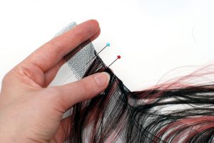 Folding self-made weft