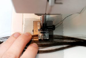 sewing wefts