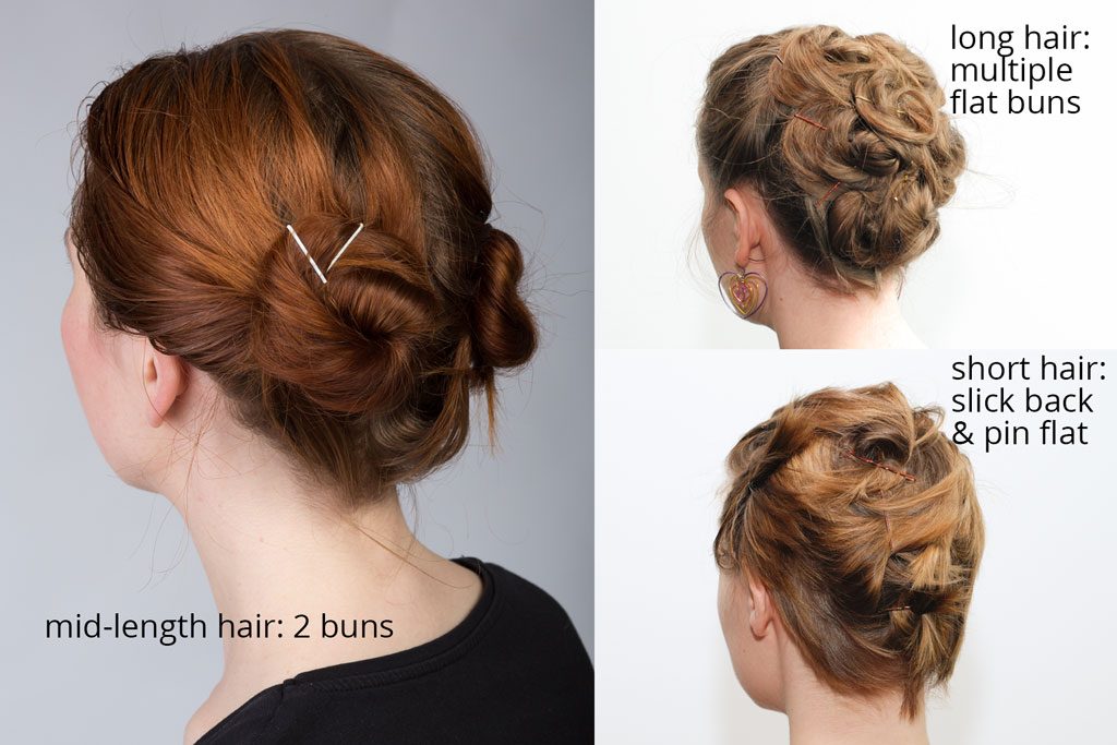 putting up hair