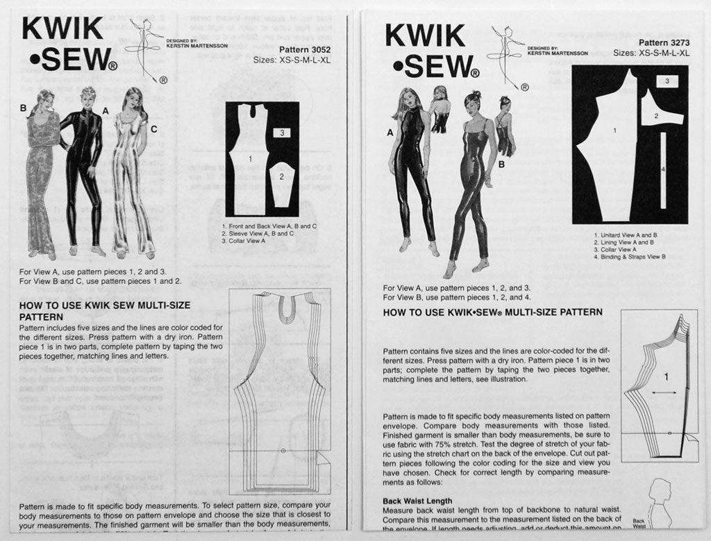 bodysuit patterns