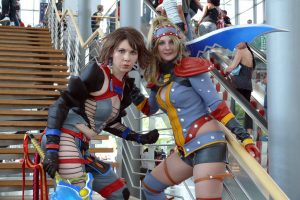 warrior yuna and rikku (ff x-2)