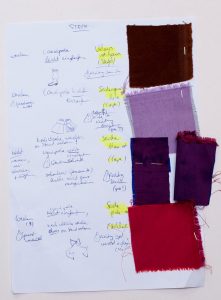 fabric swatches