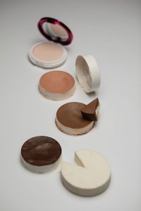 black and white make-up