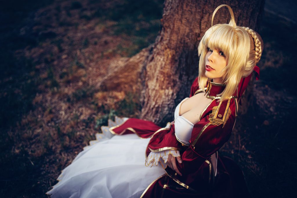 Saber Nero cosplay