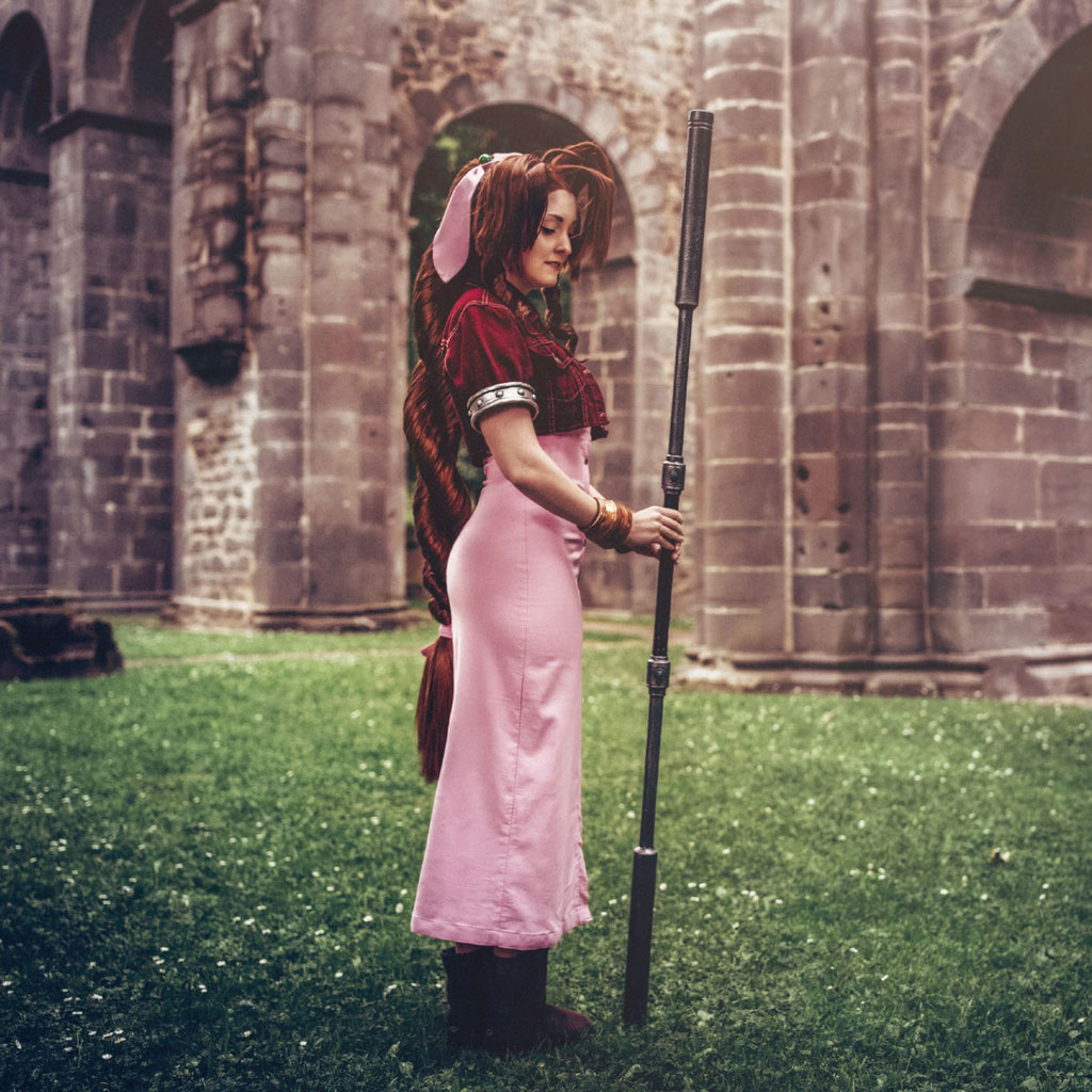 aerith wig