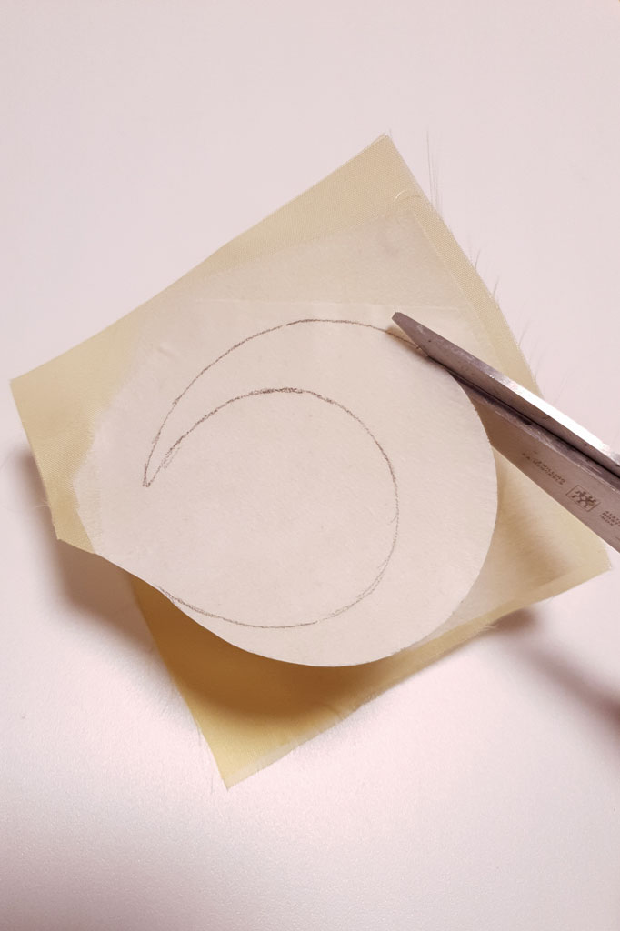 cutting out applique