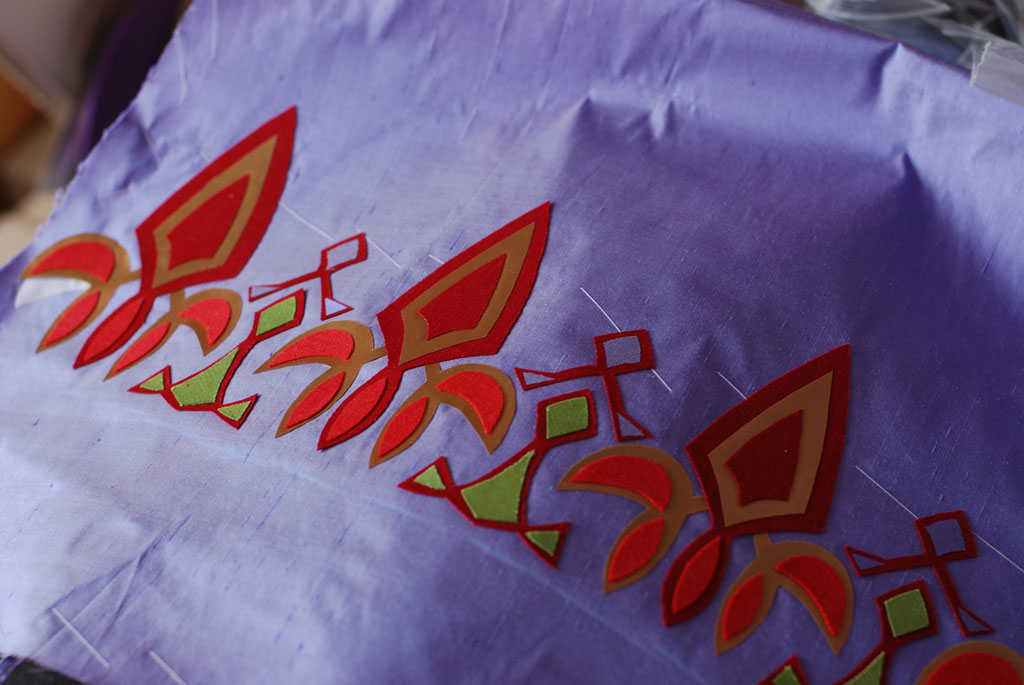 lorenta applique progress