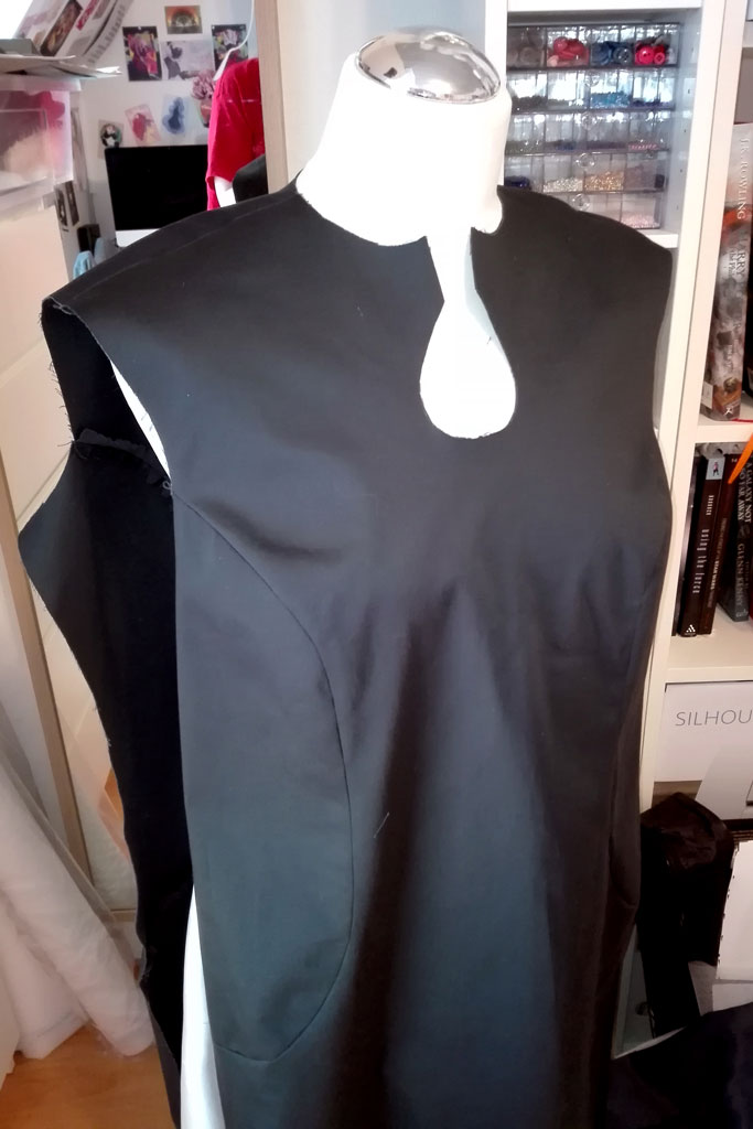 pluto dress progress