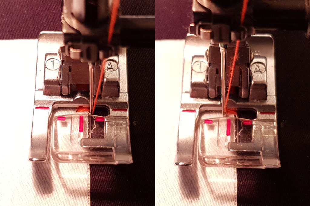 needle position