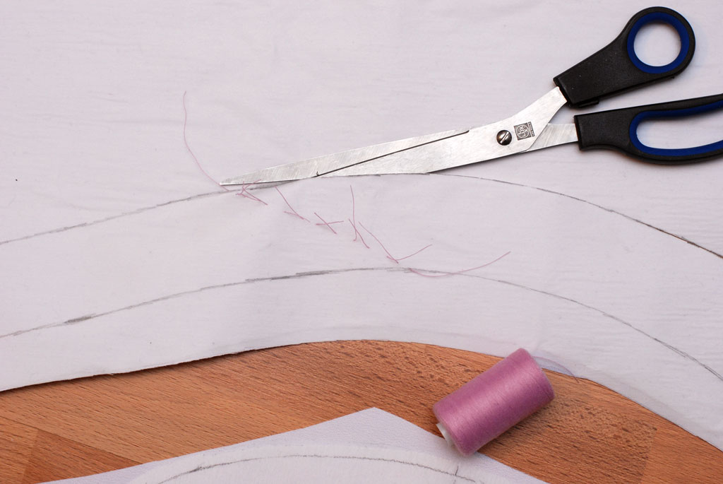 cutting out applique