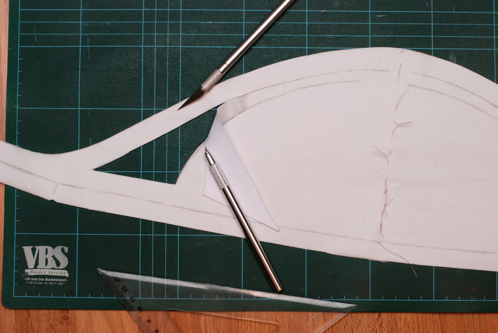 cutting out applique