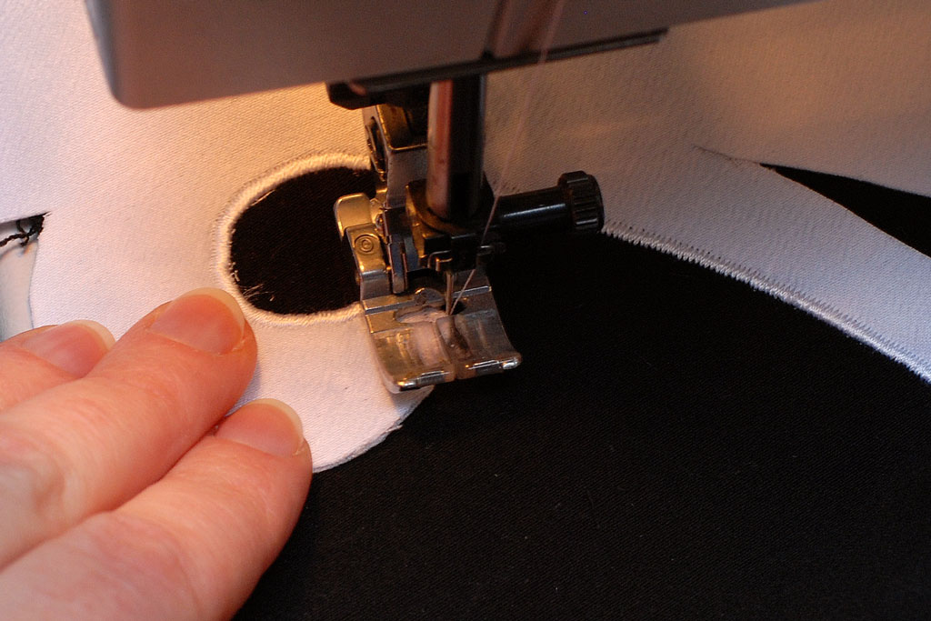 stitching curve