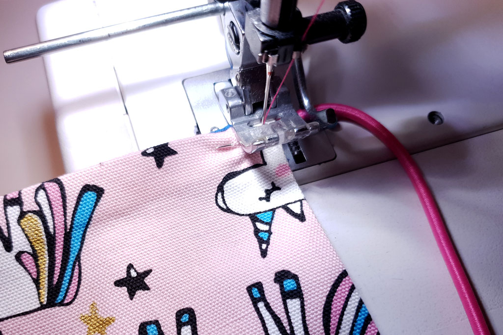 stitch over elastic