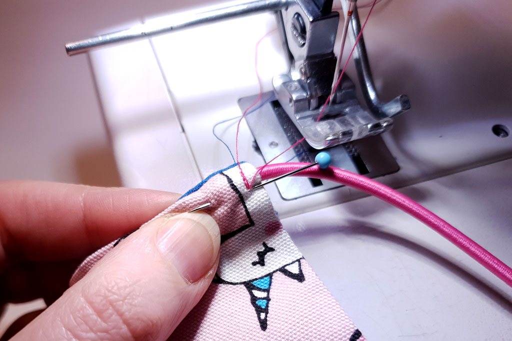 stitch over elastic