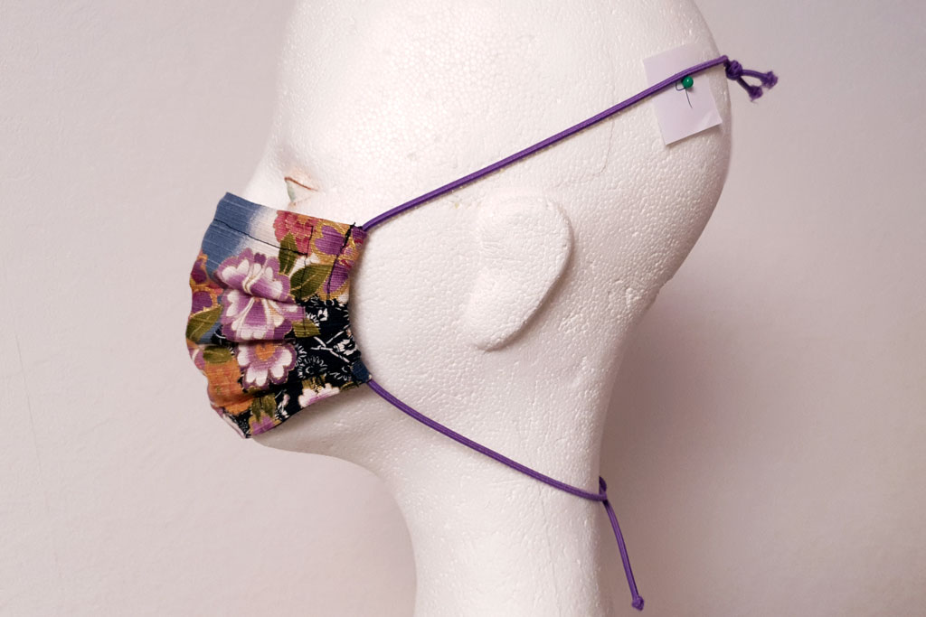 mask with head straps