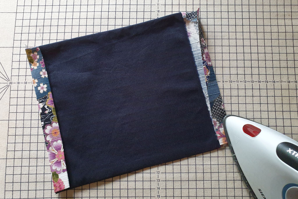press seam allowance