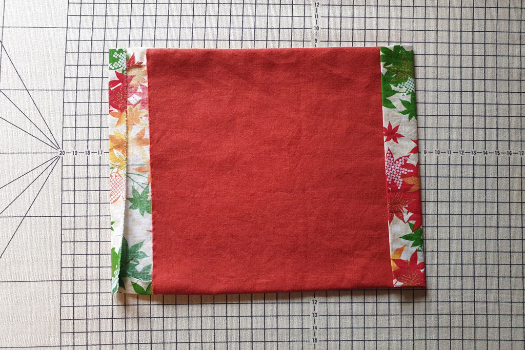 folded seam allowance