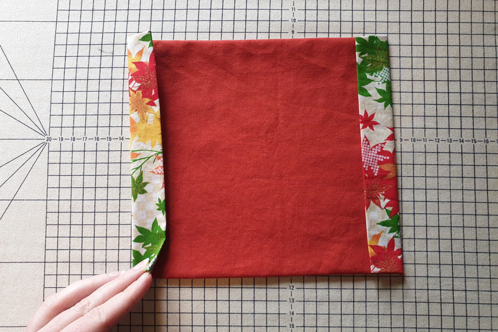 folded seam allowance