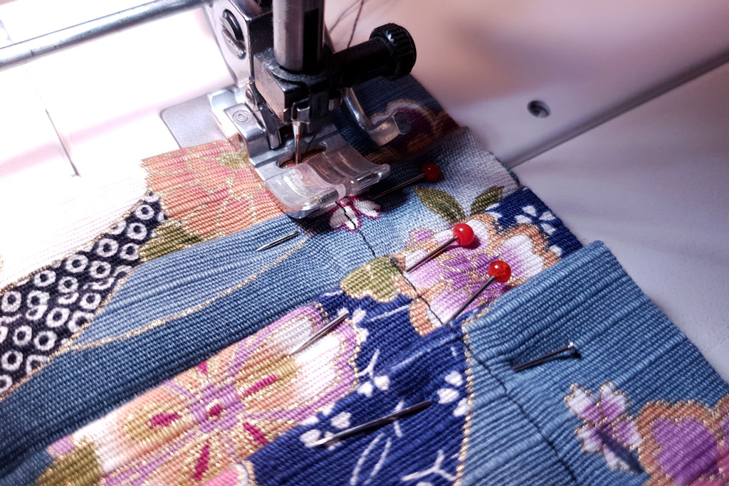 stitch pleats