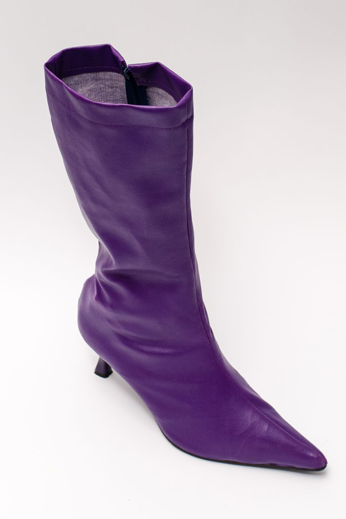 purple boot