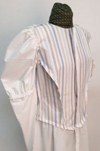 mockup on dress form