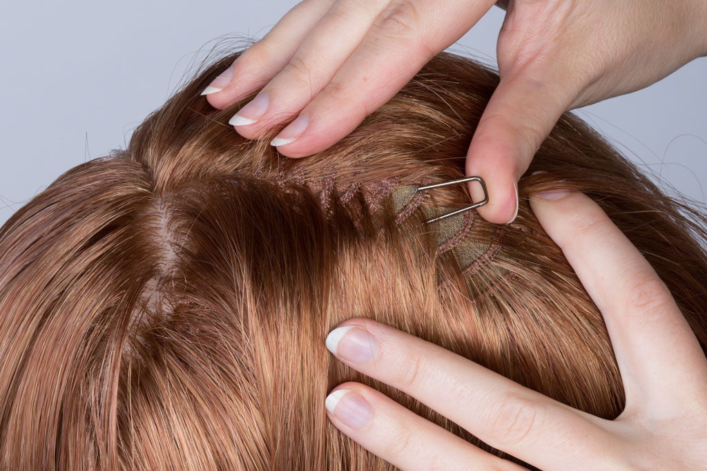 hairpin in a wig